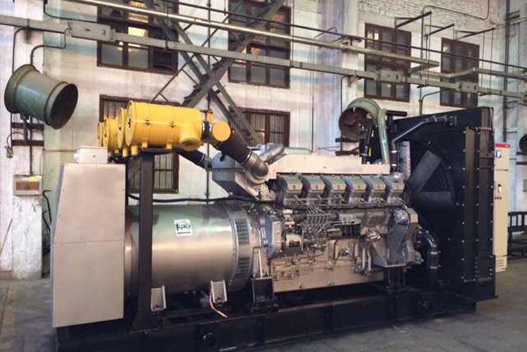 菱重1200KW柴油發電機組S12R-P