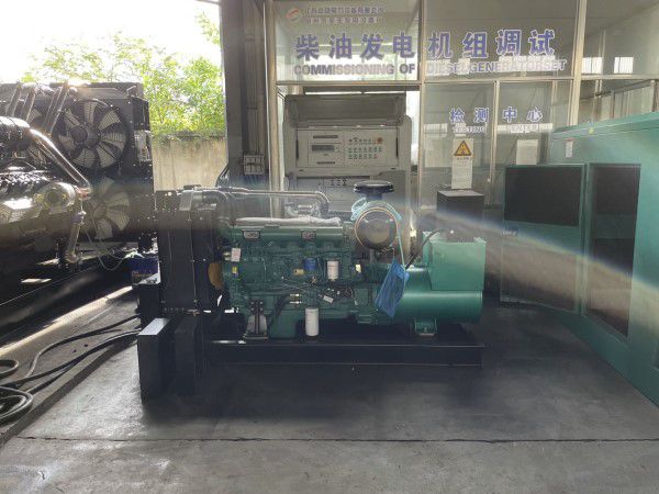 南昌客戶450KW揚柴柴油發電機組，準時完工發貨(圖1)